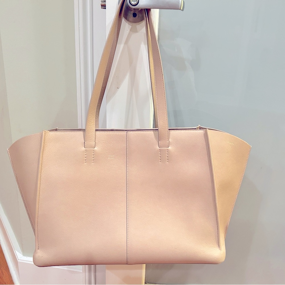 Mansur Gavriel Soft Zip Multitude Tote - Aglio (Camel color)